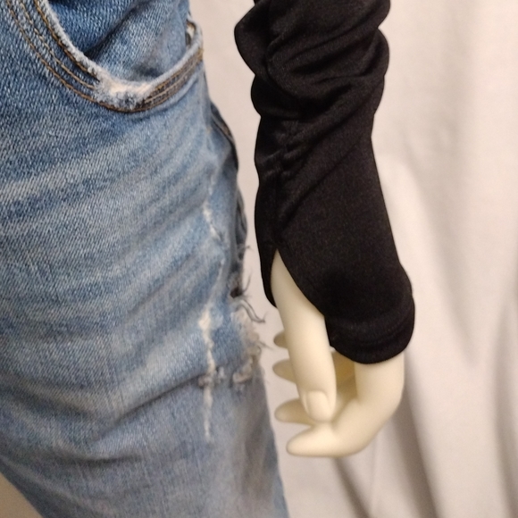 NWT XSMALL Black Free People Bodysuit - Picture 12 of 13